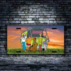 Scooby&Gang License Plate
