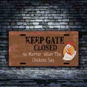 keep gate closed