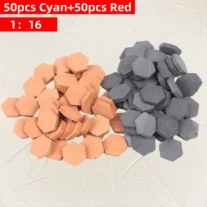 Miniature Concrete Bricks (RED & GREY)