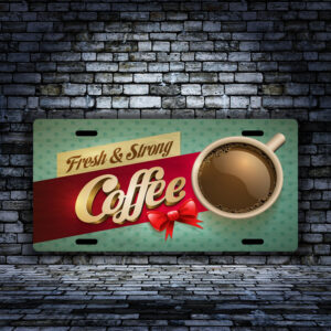 fresh and strong coffee