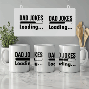 Dad Jokes Loading 11oz Mug Design