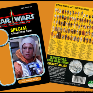 Custom Star Wars Vintage ESB POTF Style 92-back Derek "Hobbie" Klivian Cardback