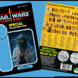 Custom Star Wars Vintage POTF 92-back Yoda (Force Ghost) Cardback