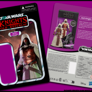 Custom Star Wars Knights of the Old Republic (KOTOR) Jedi Knight Revan Cardback