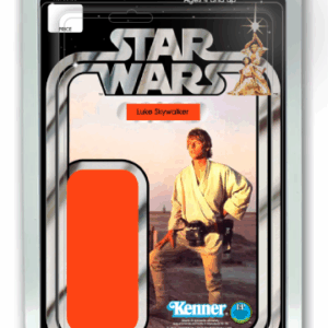 Luke Skywalker 12-Back Custom Vintage Action Figure Cardback